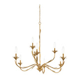Modern European furniture - Flower-Inspired 9-Light Chandelier - www.oroa.com