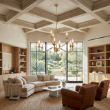 Modern European furniture - Flower-Inspired 9-Light Chandelier - www.oroa.com