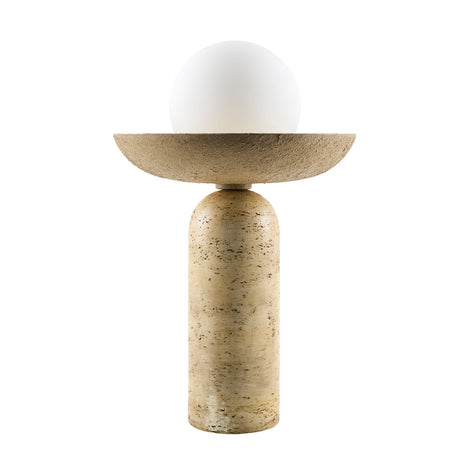 Modern European furniture - Beige Accent Table Lamp - www.oroa.com