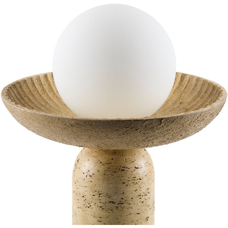 Modern European furniture - Beige Accent Table Lamp - www.oroa.com