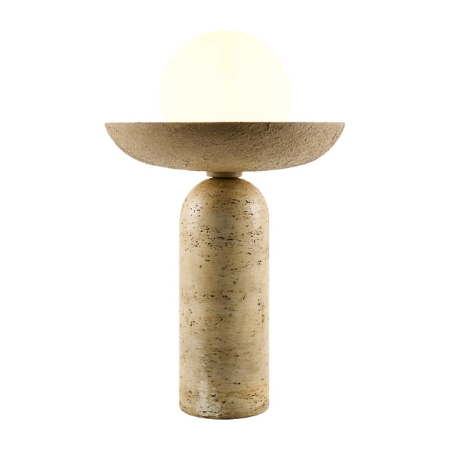 Modern European furniture - Beige Accent Table Lamp - www.oroa.com