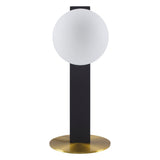 Modern European furniture - White Glass Modern Table Lamp - www.oroa.com