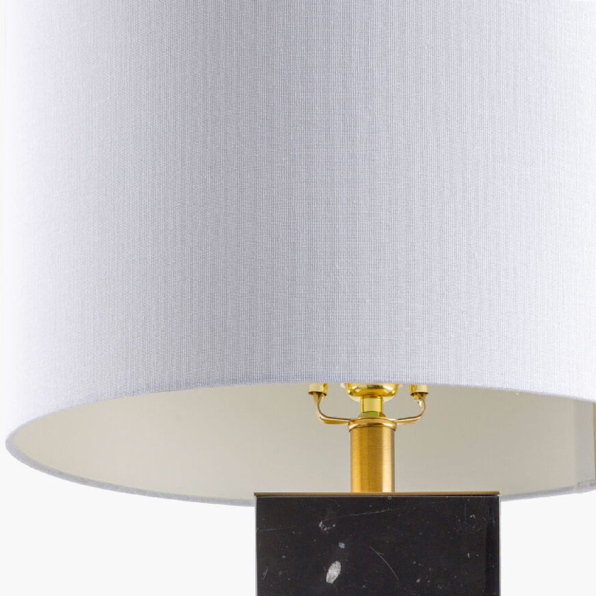 Modern European furniture - Black & White Marble Table Lamp - www.oroa.com