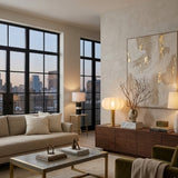 Modern European furniture - Black & White Marble Table Lamp - www.oroa.com