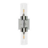 Modern European furniture - Chrome 2-Light Wall Lamp - www.oroa.com