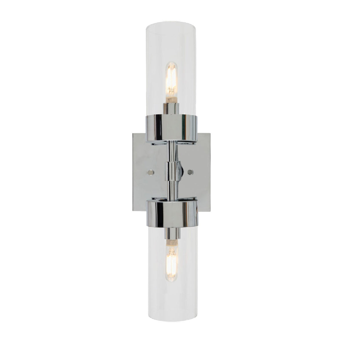 Modern European furniture - Chrome 2-Light Wall Lamp - www.oroa.com