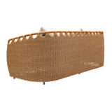 Modern European furniture - Hand-Woven Wicker Outdoor Sofa - www.oroa.com