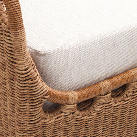 Modern European furniture - Hand-Woven Wicker Outdoor Sectional Sofa - www.oroa.com