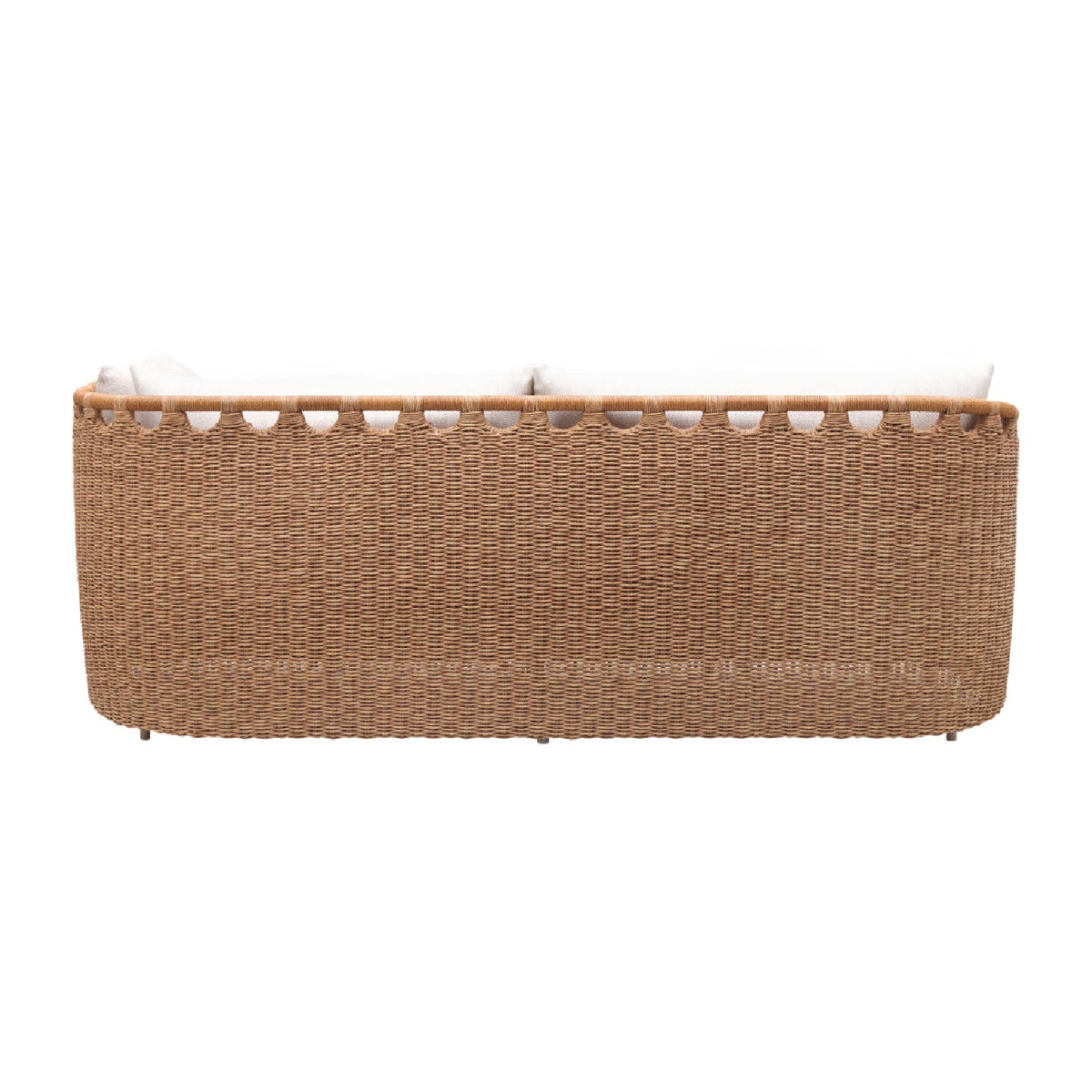 Modern European furniture - Hand-Woven Wicker Outdoor Sectional Sofa - www.oroa.com