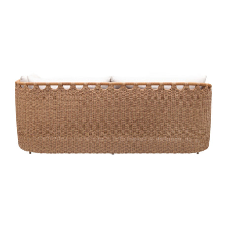 Modern European furniture - Hand-Woven Wicker Outdoor Sectional Sofa - www.oroa.com
