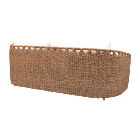 Modern European furniture - Hand-Woven Wicker Outdoor Sectional Sofa - www.oroa.com