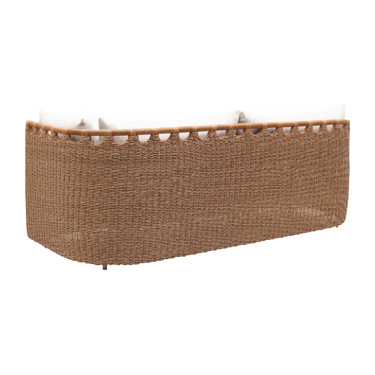 Modern European furniture - Hand-Woven Wicker Outdoor Sectional Sofa - www.oroa.com