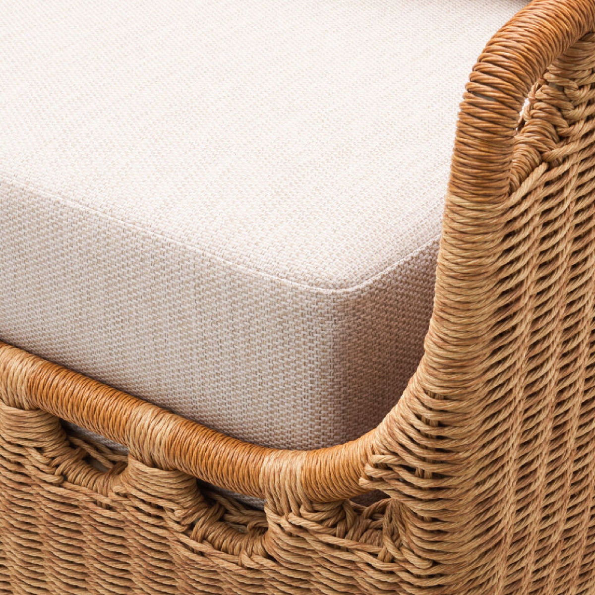 Modern European furniture - Hand-Woven Wicker Outdoor Sectional Sofa - www.oroa.com