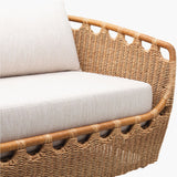 Modern European furniture - Hand-Woven Wicker Outdoor Sectional Sofa - www.oroa.com