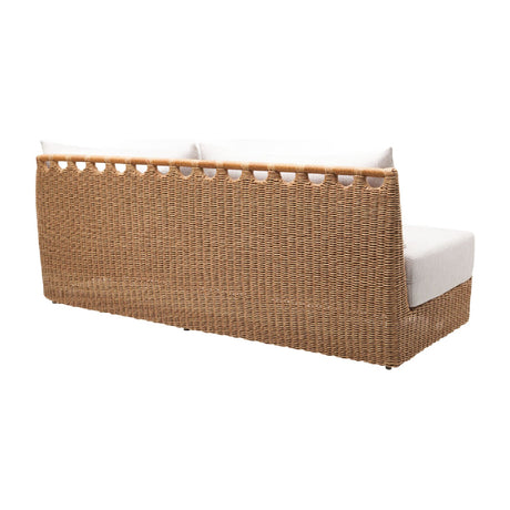 Modern European furniture - Hand-Woven Wicker Outdoor Sectional Sofa - www.oroa.com
