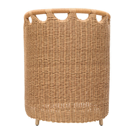 Modern European furniture - Hand-Woven Wicker Outdoor Dining Chair - www.oroa.com