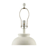 Modern European furniture - Ceramic White Linen Table Lamp - www.oroa.com