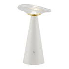 Modern European furniture - Clear Glass Accent Table Lamp - www.oroa.com