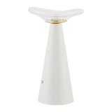 Modern European furniture - Clear Glass Accent Table Lamp - www.oroa.com