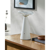 Modern European furniture - Clear Glass Accent Table Lamp - www.oroa.com