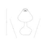 Modern European furniture - Tall Linen Shade Table Lamp - www.oroa.com