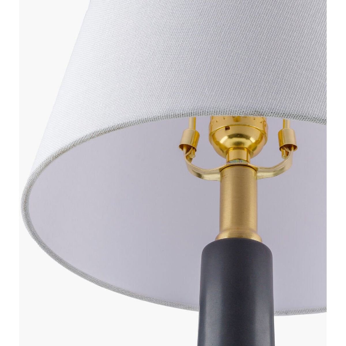 Modern European furniture - Tall Linen Shade Table Lamp - www.oroa.com