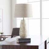 Modern European furniture - Ivory Linen Accent Table Lamp - www.oroa.com