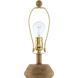 Modern European furniture -  Geometrical Base Linen Table Lamp - www.oroa.com