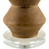 Modern European furniture -  Geometrical Base Linen Table Lamp - www.oroa.com