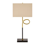 Modern European furniture - Twisted Iron Accent Table Lamp - www.oroa.com
