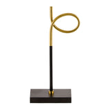 Modern European furniture - Twisted Iron Accent Table Lamp - www.oroa.com