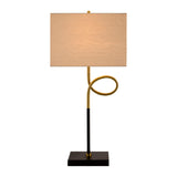 Modern European furniture - Twisted Iron Accent Table Lamp - www.oroa.com
