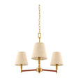 Modern European furniture - Gold Armed Chandelier - www.oroa.com