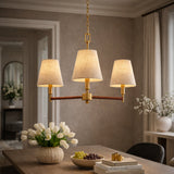 Modern European furniture - Gold Armed Chandelier - www.oroa.com