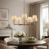 Modern European furniture - Gold Armed Chandelier - www.oroa.com