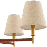 Modern European furniture - Gold Armed Chandelier - www.oroa.com