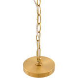 Modern European furniture - Gold Armed Chandelier - www.oroa.com