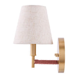 Modern European furniture -  Gold Armed Wall Lamp - www.oroa.com
