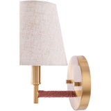 Modern European furniture -  Gold Armed Wall Lamp - www.oroa.com