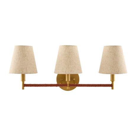 Modern European furniture -  Gold Armed Wall Lamp - www.oroa.com