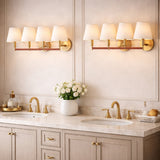 Modern European furniture - Fabric Shade 4-Light Wall Lamp - www.oroa.com