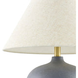 Modern European furniture - Empire Linen Shade Table Lamp - www.oroa.com