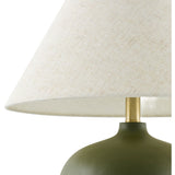 Modern European furniture - Empire Linen Shade Table Lamp - www.oroa.com