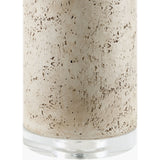 Modern European furniture - Cream Layered Base Table Lamp - www.oroa.com