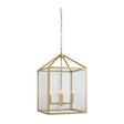 Modern European furniture - Iron-Framed 4-Light Chandelier - www.oroa.com
