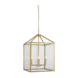 Modern European furniture - Iron-Framed 4-Light Chandelier - www.oroa.com
