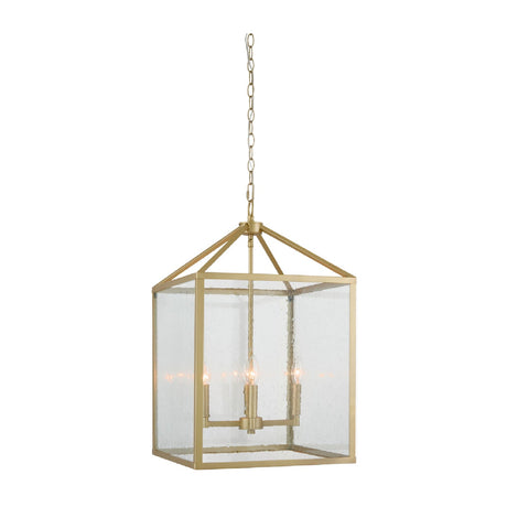 Modern European furniture - Iron-Framed 4-Light Chandelier - www.oroa.com