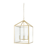 Modern European furniture - Iron-Framed 4-Light Chandelier - www.oroa.com