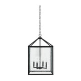 Modern European furniture - Iron-Framed 4-Light Chandelier - www.oroa.com