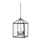 Modern European furniture - Iron-Framed 4-Light Chandelier - www.oroa.com